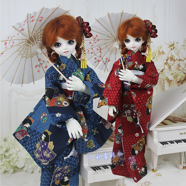 Japanese For Lifestyle - 1/6 1/4 1/3 BJD Japanese Kimono