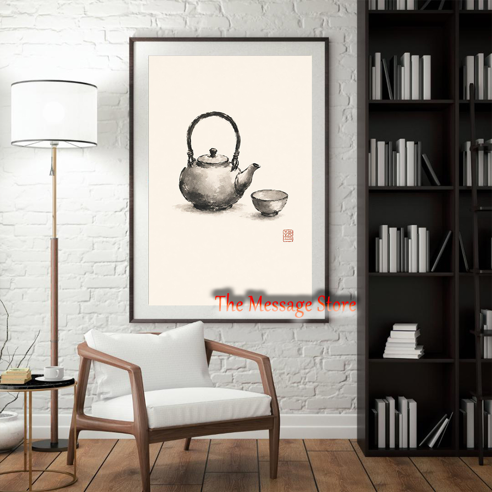 Japanese Teapot Art Minimalist - đánh giá và giá Japanese Traditional Lifestyle