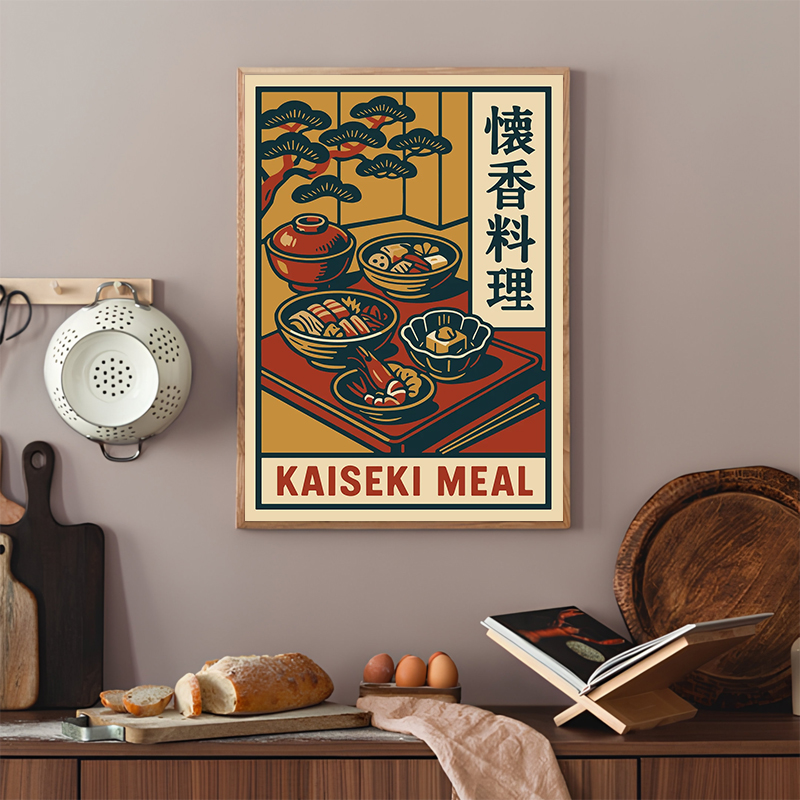 Vintage Style Japanese Food Po - đánh giá và giá Japanese Traditional Lifestyle